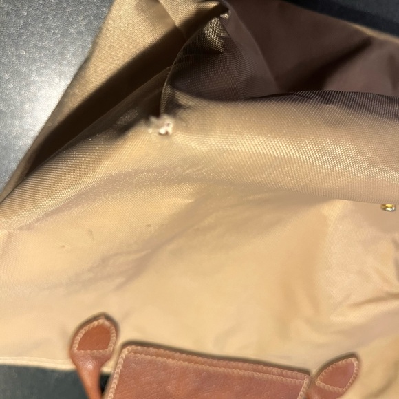 Longchamp XS Tote Bag Tan Beige Cute - Picture 13 of 13